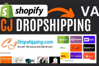 do cj dropshipping to ebay and shopify hot listings with seo