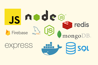 be your node js developer for developing apis and backend