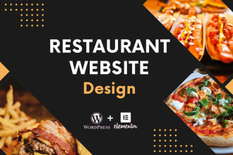 do restaurant or food website or coffee shop or online food restaurant