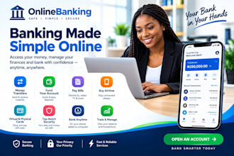 develop online banking website online banking app development