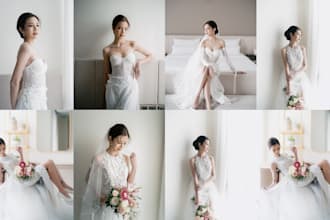 do wedding photo editing and color correction in lightroom