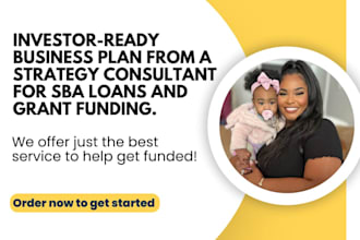 write startups business plan, proposal, pitch deck, grant or financial plan
