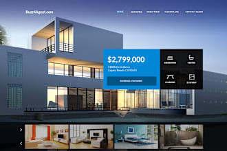 create real estate website in wordpress integrated idx mls within 48 hour