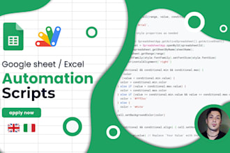 do google sheet automation script