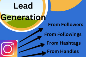 get business leads, b2b and influencer leads from instagram
