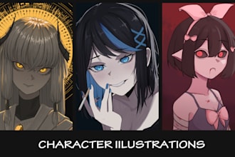 draw your custom anime character or original oc