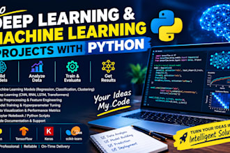 do deep learning and machine learning projects with python