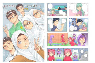 turn your script into super cute comic mangga