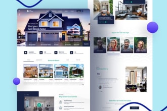 create real estate website with idx integration real estate landing page