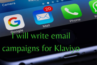 do copywriting for high converting klaviyo email campaigns