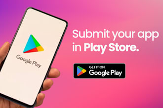upload your app to play store with aso and screenshots