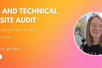 do on page and technical SEO website audit