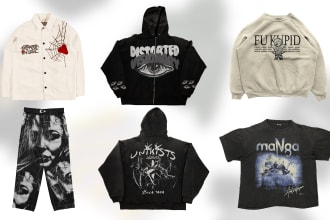 do streetwear graphic design for t shirt, hoodie and more