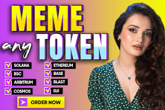 create meme coin spl token presale defi dapp solana ton blockchain