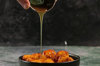 create visually striking food photographs and editing