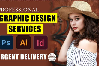 do graphic design, adobe illustrator, photoshop, image editing and logo artist