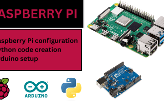 raspberry pi configuration, python, arduino, dashboard