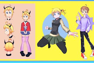 do character design or concept art