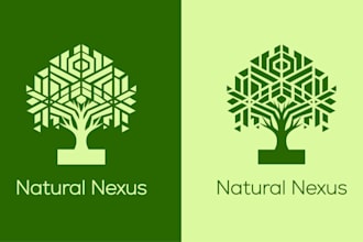 design unique and modern geometric logo design