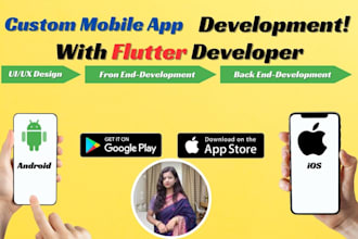 build or help on flutter app development or project