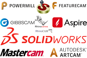 develop post processor, solidcam powermill vectric artcam gibbscam alphacam etc,