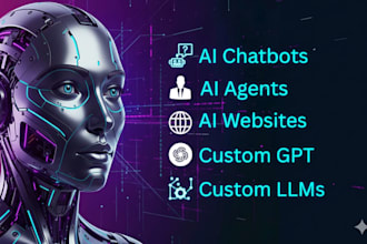 develop ai chatbots, ai agents, ai websites, custom gpt apps
