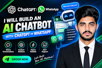 build an ai chatbot with chatgpt or whatsapp