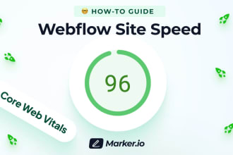 optimize webflow page speed