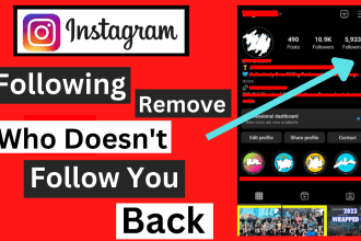 unfollow instagram following , who does not follow you back