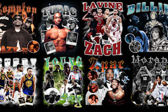 90s bootleg rap tees, made just for you
