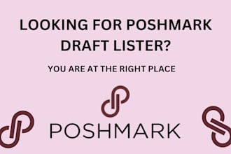 do draft listing on your poshmark closet