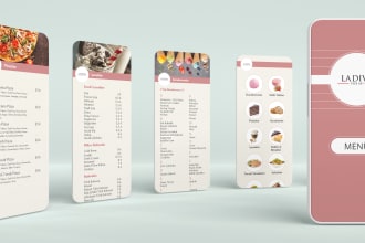 create qr code menu for restaurant,cafe