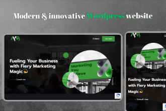 design a mobile responsive wordpress website