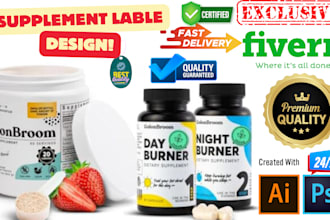 originate modern supplement labels in 24 hours