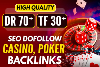 make high DR 70 and high tf 30 seo dofollow contextual backlinks