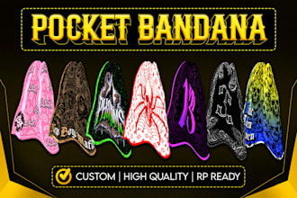 make custom fivem pocket flag bandana gta 5 roleplay