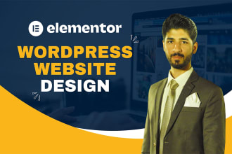 build wordpress website with elementor pro, figma to elementor