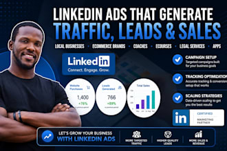create, setup and manage linkedin ads for your business