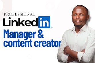 professionally manage and ghostwrite for your linkedin