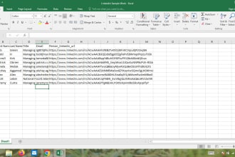 extract the emails of the names you provided