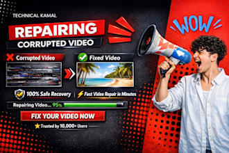 professionally repair broken and corrupt videos