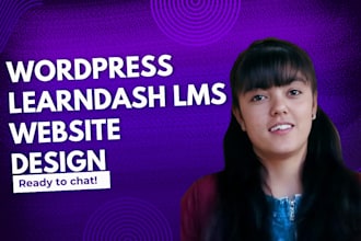 create a responsive lms wordpress website