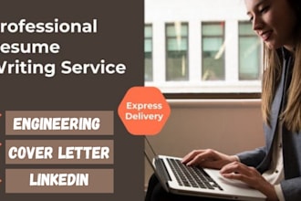 write you engineering resume, software resume, cover letter, linkedin