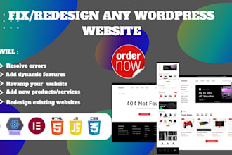 fix wordpress errors and update your wordpress website