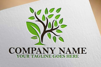 design unique natural, eco, hemp, agriculture, organic logo
