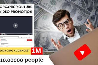 do organic youtube video promotion and channel marketing