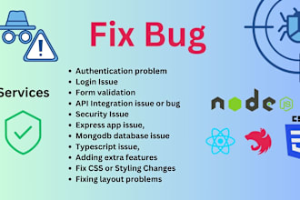 fix your mern stack mongodb, express, react, nodejs application bug