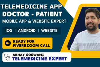 create telemedicine app and telemedicine website