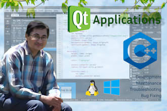 write or maintain qt applications for your custom needs