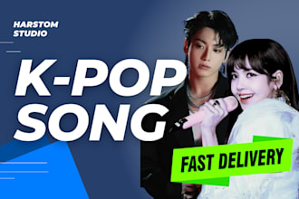 produce your idea into kpop beat or song with full right